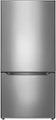 Insignia™ - 18.6 Cu. Ft. Bottom Freezer Refrigerator - Stainless Steel