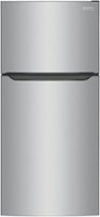 Frigidaire - 20 Cu. Ft. Top Freezer Refrigerator - Stainless steel - Front_Zoom