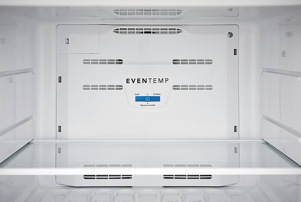 Alt View 1. Frigidaire - 20 Cu. Ft. Top Freezer Refrigerator - Stainless Steel.
