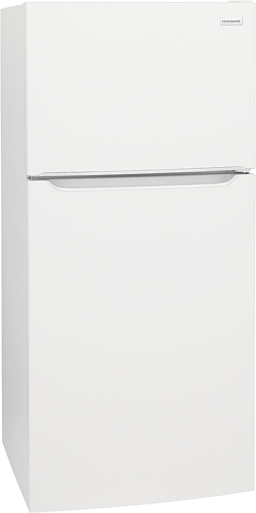 Angle View: Frigidaire - 20 Cu. Ft. Top Freezer Refrigerator - White