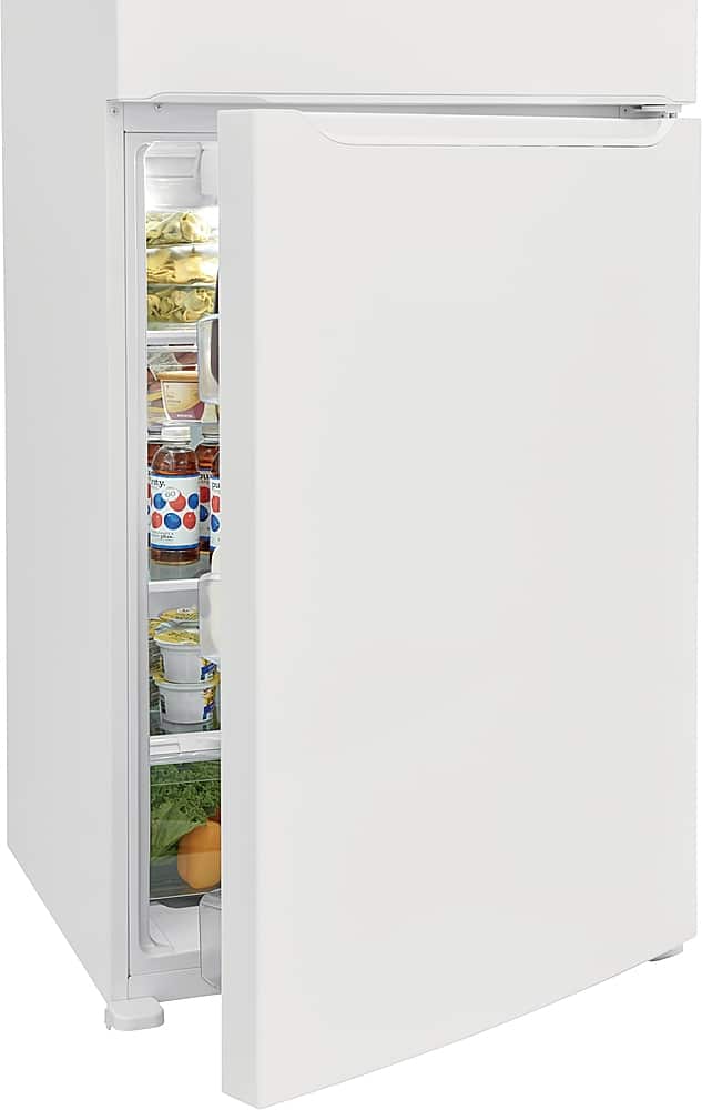 Alt View 11. Frigidaire - 20 Cu. Ft. Top Freezer Refrigerator - White.