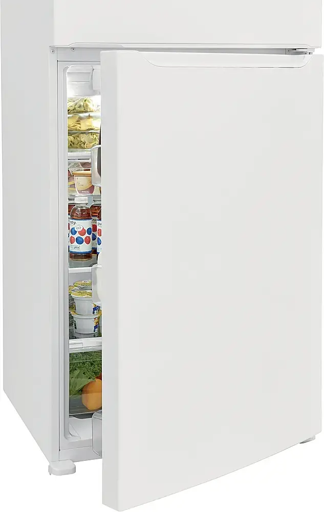 Alt View 11. Frigidaire - 20 Cu. Ft. Top Freezer Refrigerator - White.