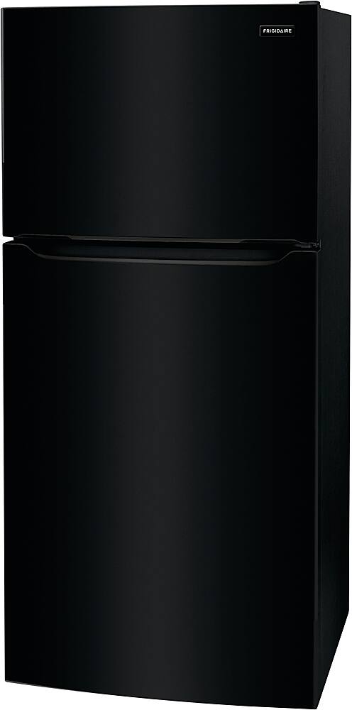 Angle. Frigidaire - 18.3 Cu. Ft. Top Freezer Refrigerator - Black.