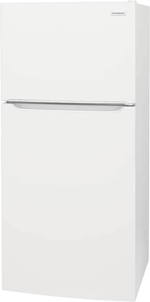 Angle. Frigidaire - 18.3 Cu. Ft. Top Freezer Refrigerator - White.