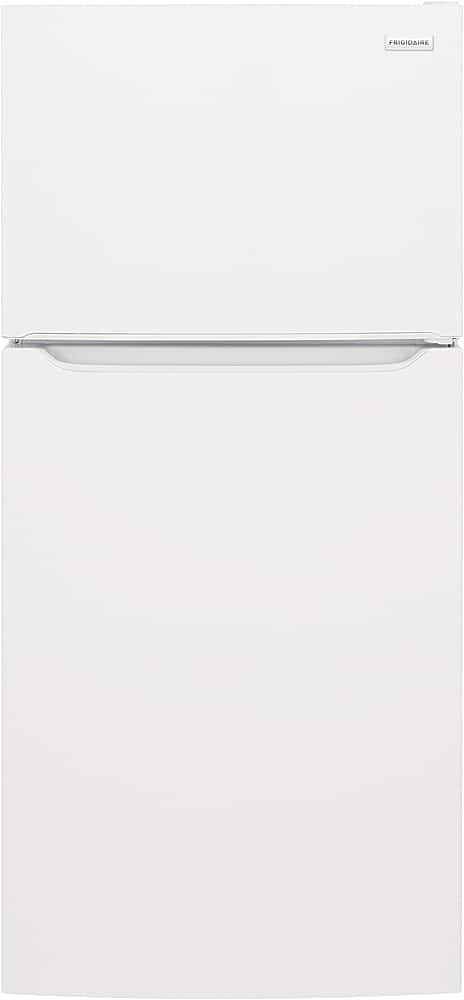 Front. Frigidaire - 18.3 Cu. Ft. Top Freezer Refrigerator - White.
