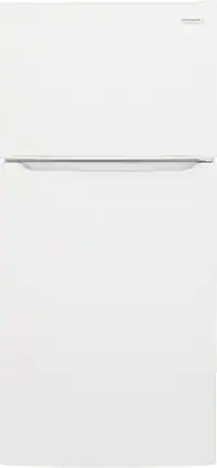 Frigidaire - 18.3 Cu. Ft. Garage Ready Top Freezer Refrigerator - White