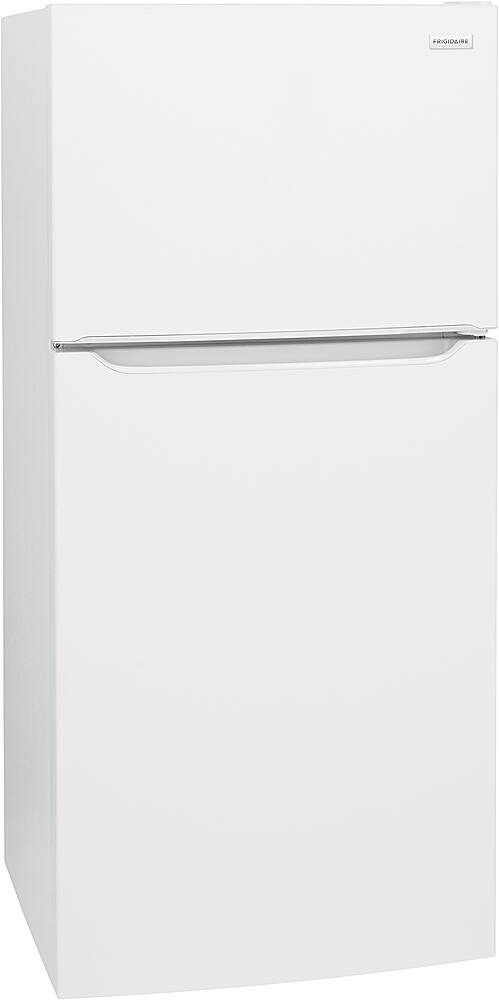 Left. Frigidaire - 18.3 Cu. Ft. Top Freezer Refrigerator - White.