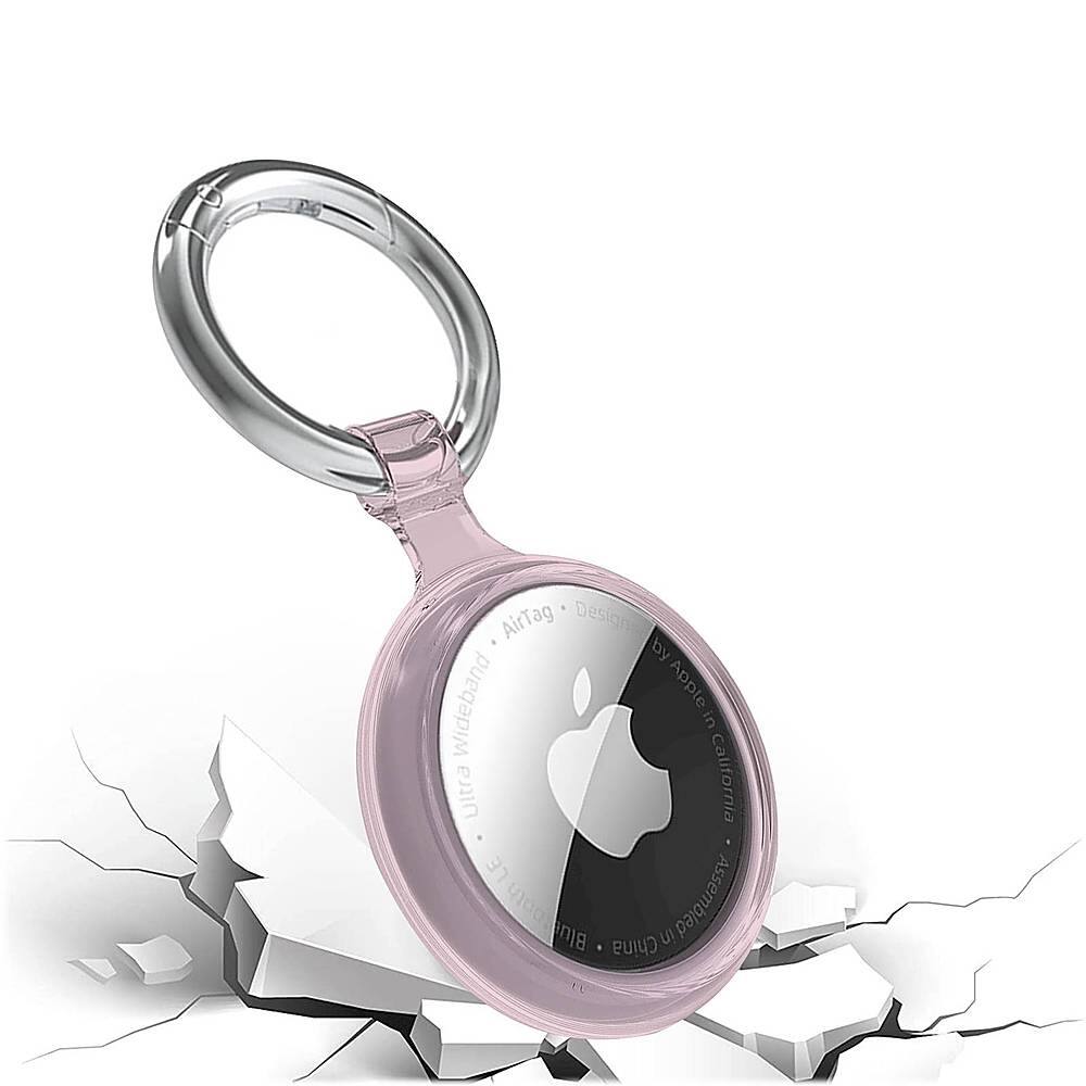Alt View 13. SaharaCase - Hybrid Flex Case for Apple AirTag - Pink.