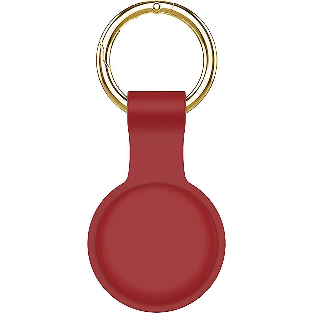 Alt View 11. SaharaCase - Liquid Silicone Case for Apple AirTag - Red.