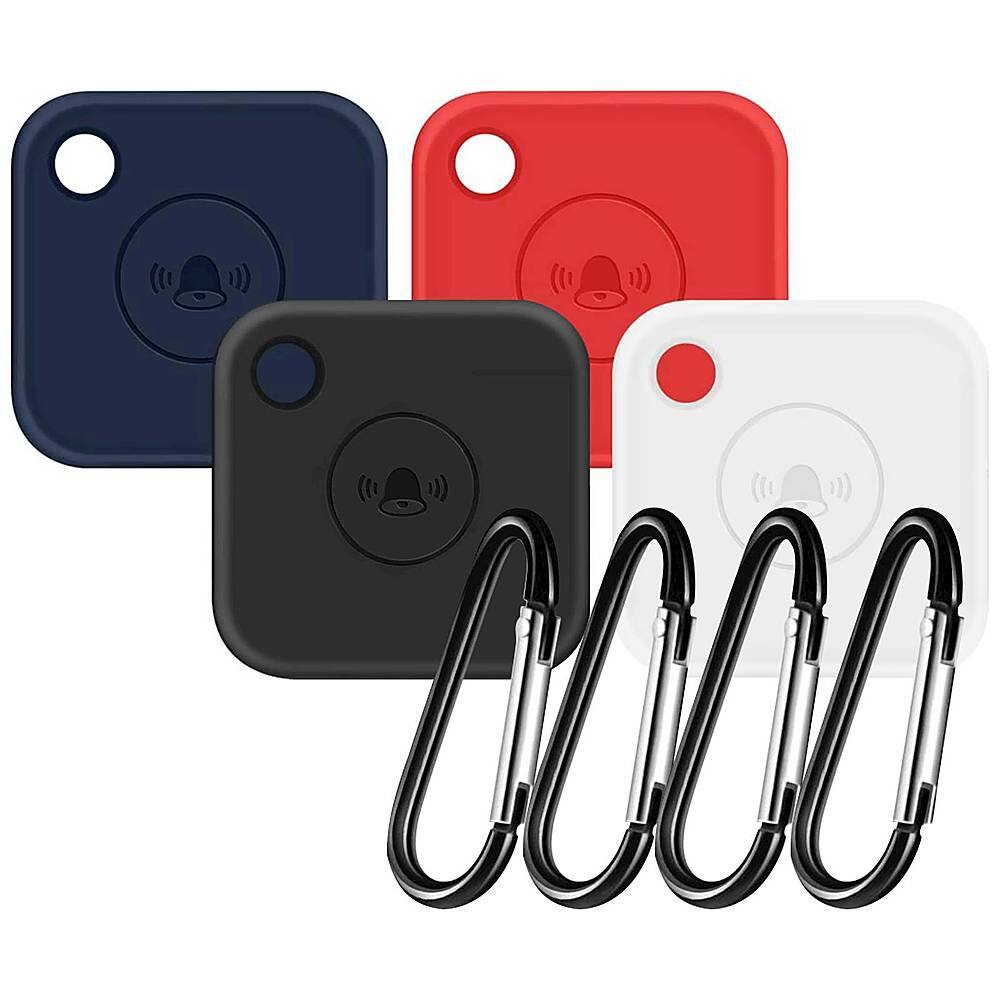 Alt View 11. SaharaCase - Silicone Case for Tile Mate (4-Pack) - Black/Blue/Red/White.