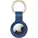 Front. SaharaCase - Liquid Silicone Case for Apple AirTag - Blue.