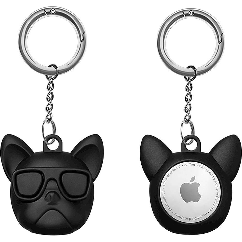 Alt View 11. SaharaCase - Hang Case for Apple AirTag - Black.