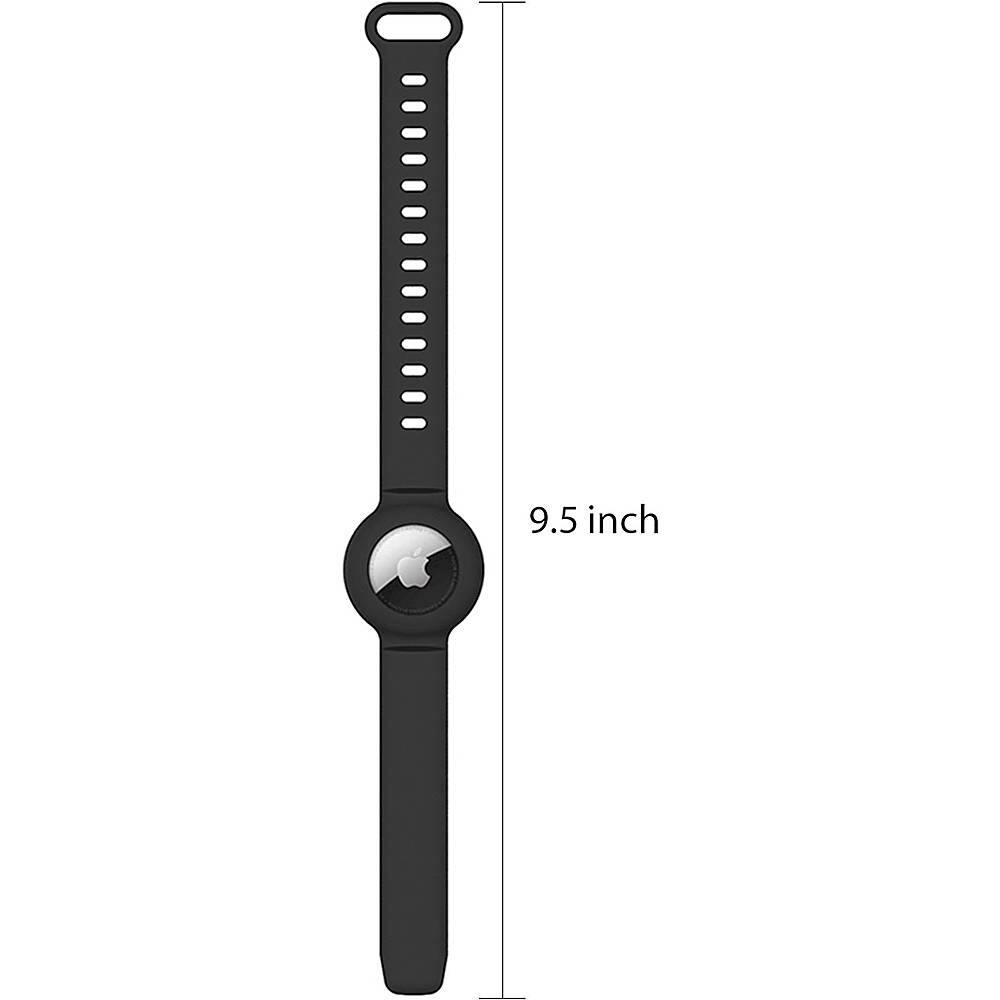 Alt View 13. SaharaCase - Silicone Wrist Band for Apple AirTag - Black.