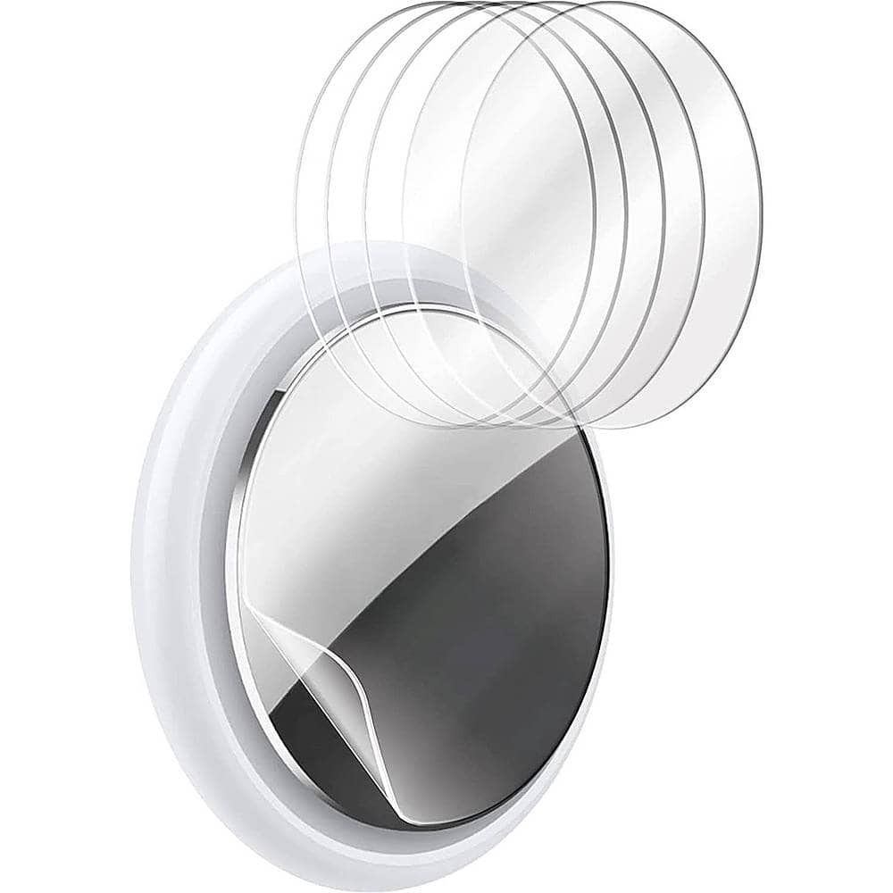 Alt View 13. SaharaCase - Flexon Film Protector for Apple AirTag (4-Pack) - Clear.