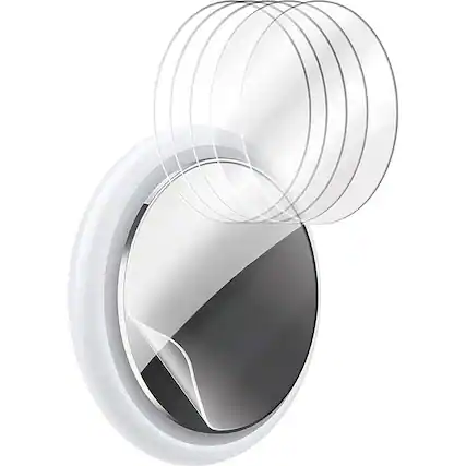 Alt View 13. SaharaCase - Flexon Film Protector for Apple AirTag (4-Pack) - Clear.