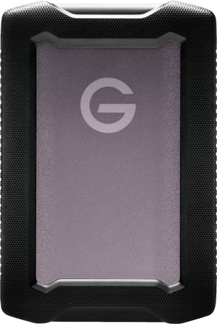 Front Zoom. SanDisk Professional - G-DRIVE ArmorATD 2TB External USB-C Portable Hard Drive - Space Gray.