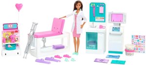 Barbie - Fast Cast Clinic Playset - Front_Zoom