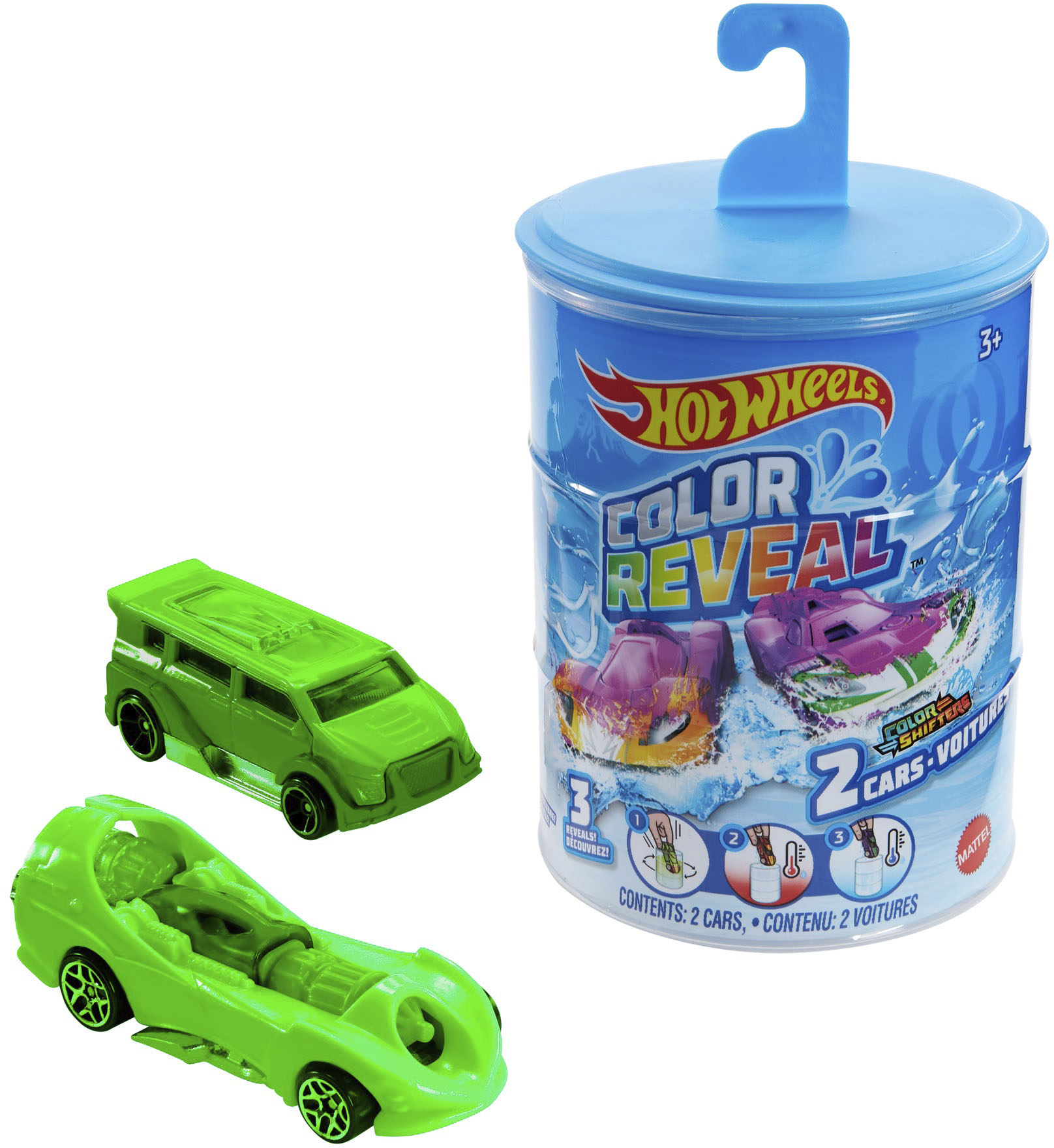 Hot Wheels Color Reveal 2 Pack - Styles May Vary