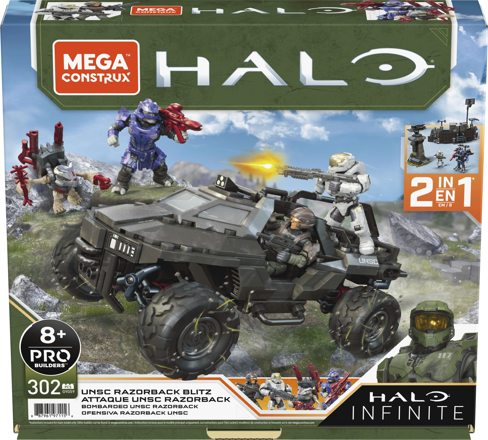 MEGA Construx Halo Infinite Series 12 Brute Warrior for sale online 