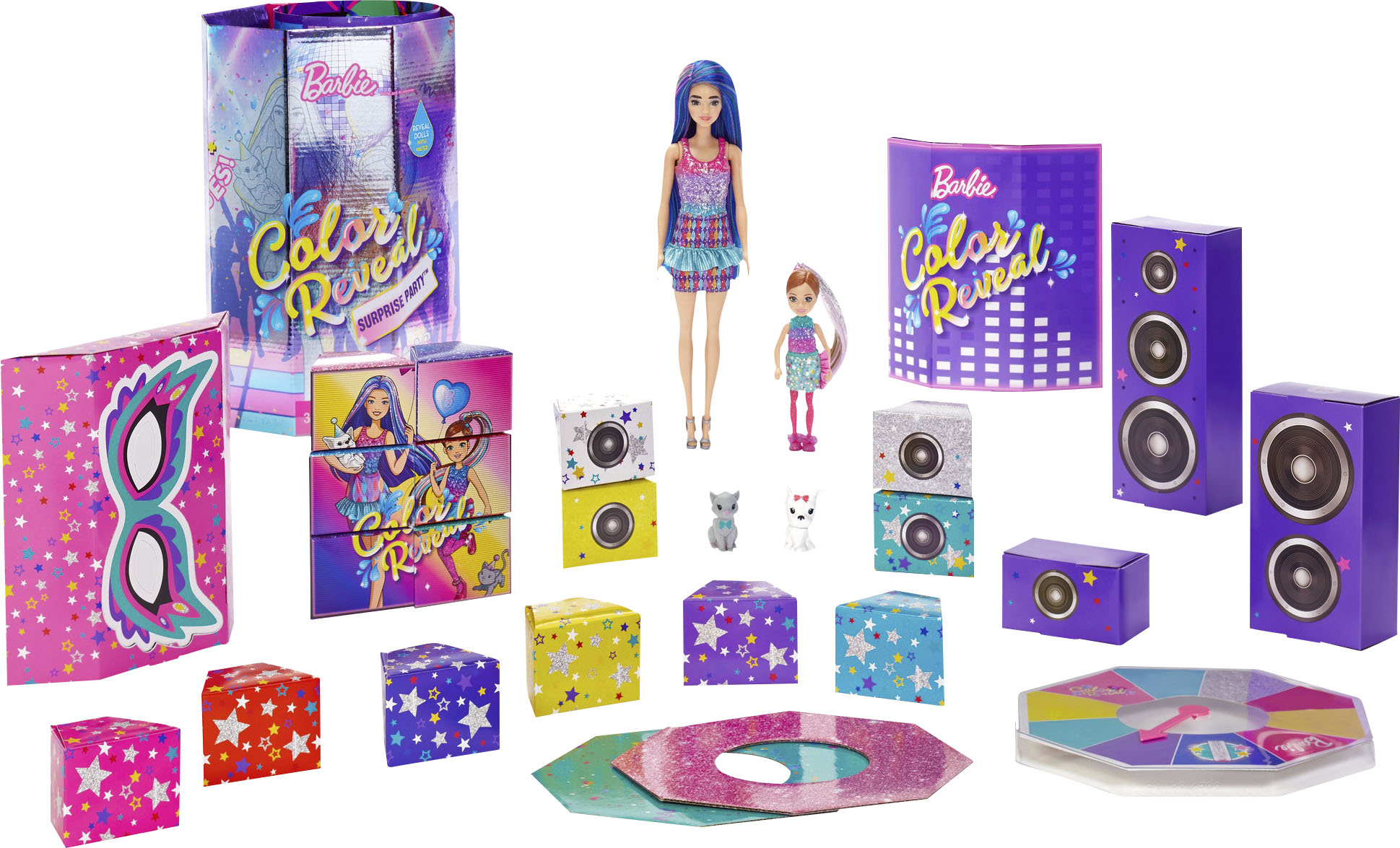 Barbie Color Reveal Surprise Party Dolls and Accessories  - Best Buy