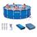 Front. Intex - Swimming Pool Set w/ Pump and Filter Pump - Blue.