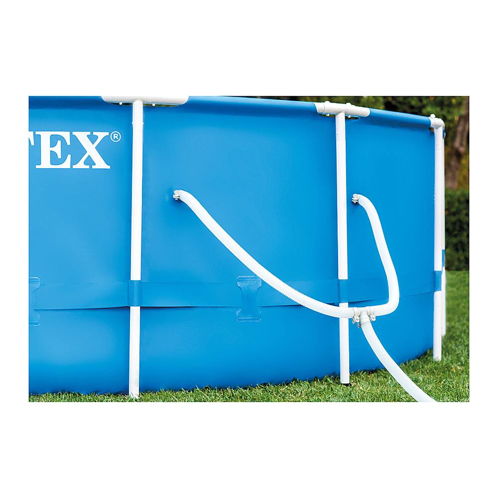 Alt View 12. Intex - Swimming Pool Set w/ Pump and Filter Pump - Blue.