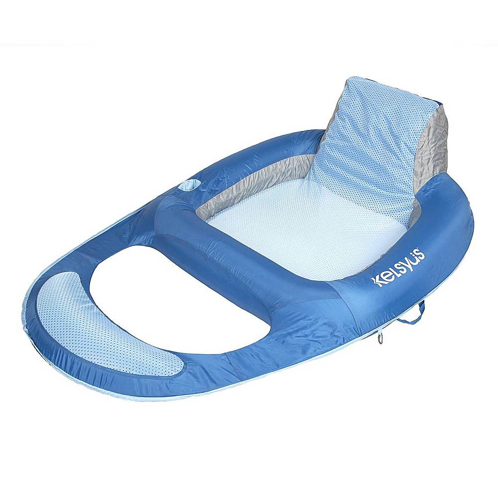 Swim Ways - Floating Pool Lounger Inflatable Chair w/ Cup Holder