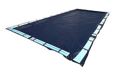 Swimline - Deluxe 20x40 Winter Rectangular Inground Swimming Pool Cover Safety