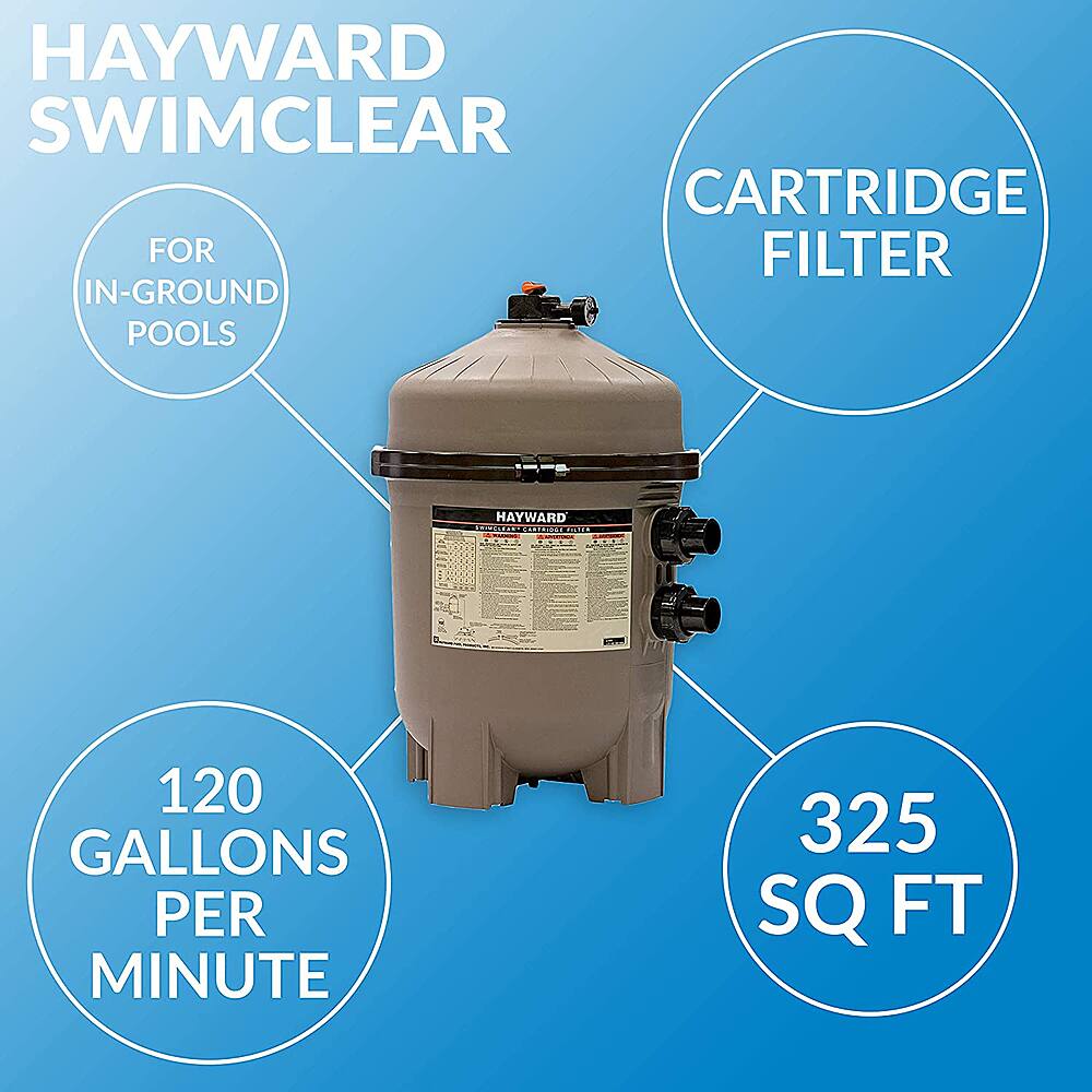 Alt View 11. Hayward Whole Goods - 325 Sq.Ft SwimClear Outdoor Inground Pool Filter.