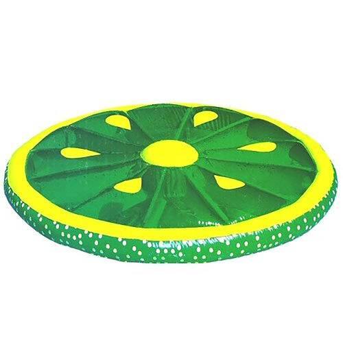 Swimline 60-Inch Inflatable Heavy-Duty Swimming Pool Lime Slice Float | 9054