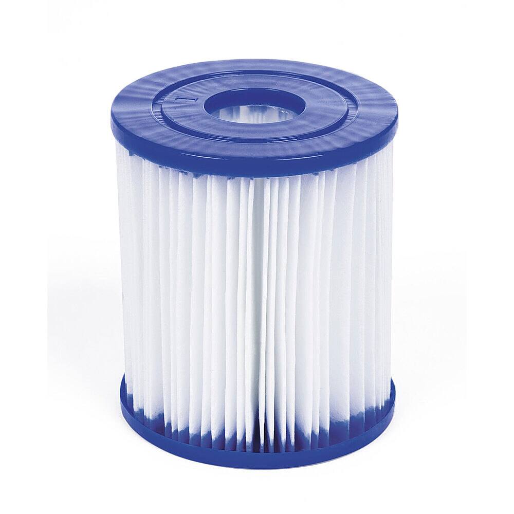 Alt View 14. Bestway - 10' x 30" Steel Pro Frame Max Round Above Ground Swimming Pool with Pump - Gray.