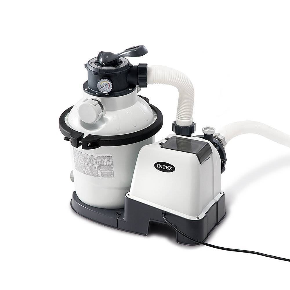 Alt View 11. Intex - 1200 GPH Above Ground Pool Sand Filter Pump w/ Auto Timer.