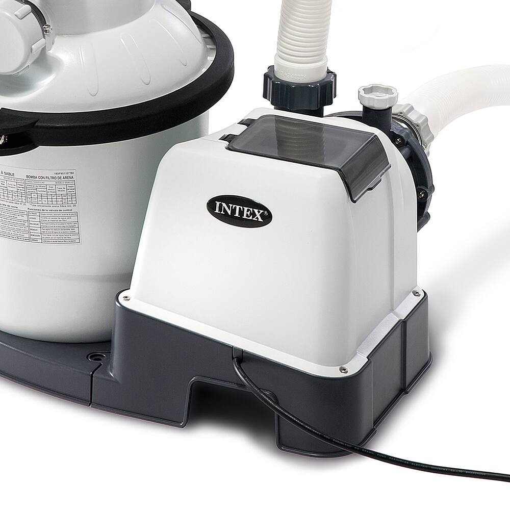 Alt View 18. Intex - 1200 GPH Above Ground Pool Sand Filter Pump w/ Auto Timer.