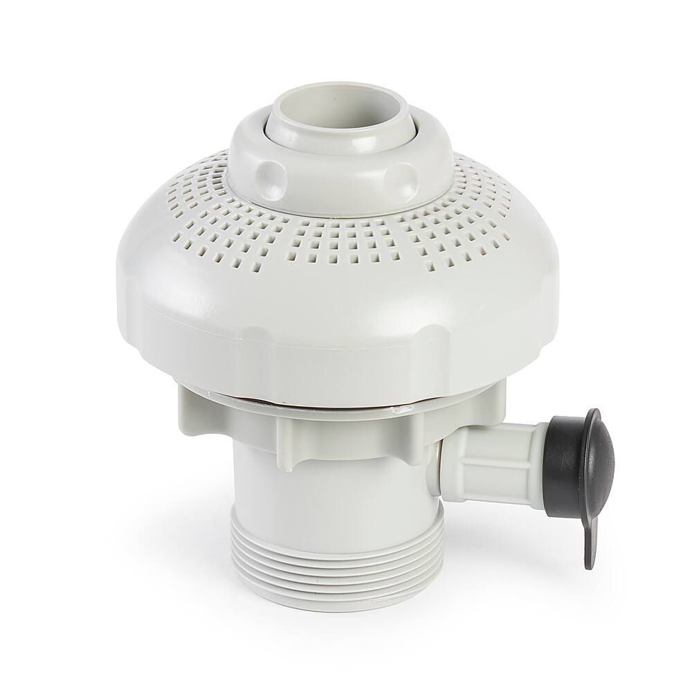 Alt View 2. Intex - 3000 GPH Above Ground Pool Sand Filter Pump with Automatic Timer - White.