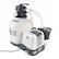 Front. Intex - 3000 GPH Above Ground Pool Sand Filter Pump with Automatic Timer - White.