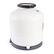 Left. Intex - 3000 GPH Above Ground Pool Sand Filter Pump with Automatic Timer - White.
