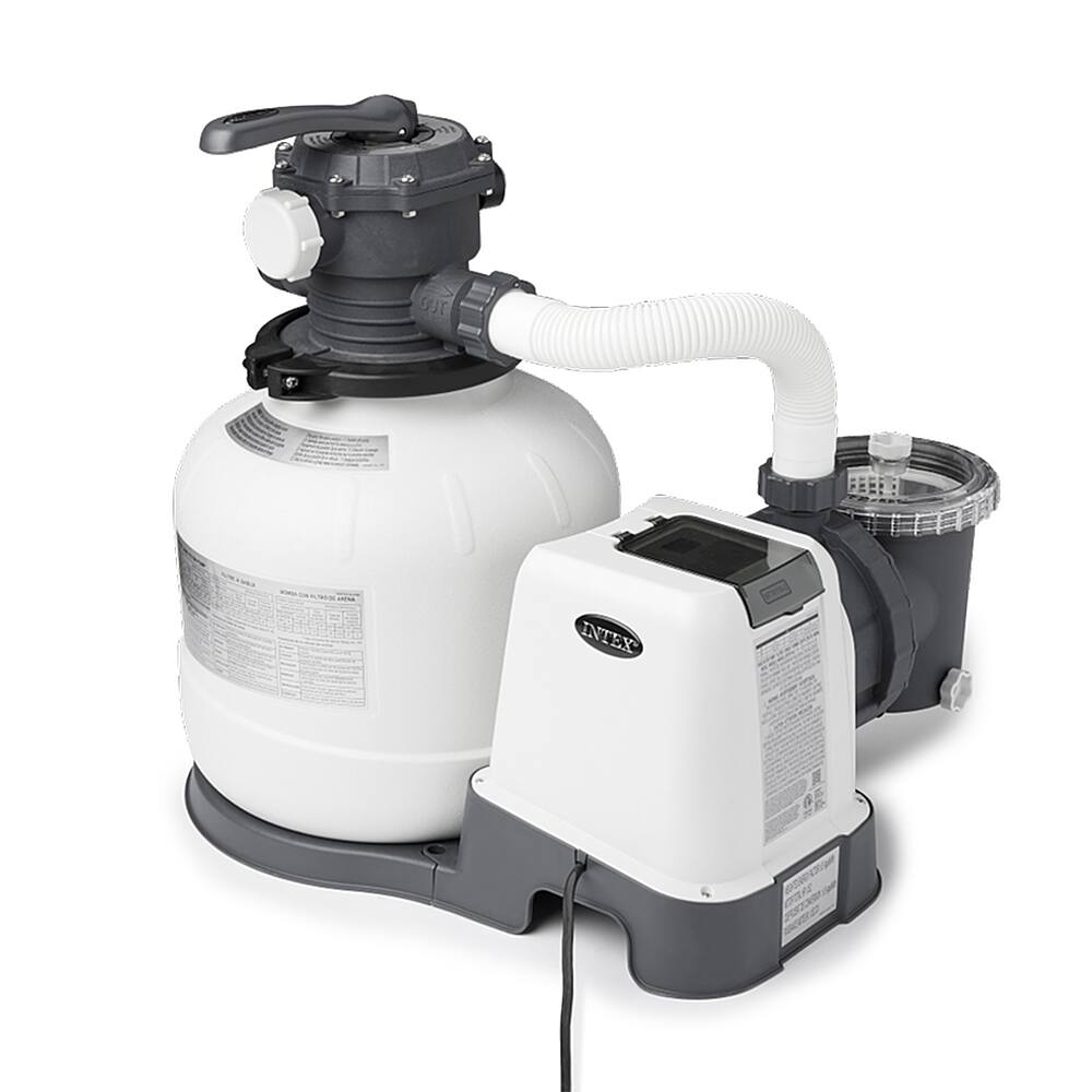 Alt View 15. Intex - 2800 GPH Above Ground Pool Sand Filter Pump with Automatic Timer.