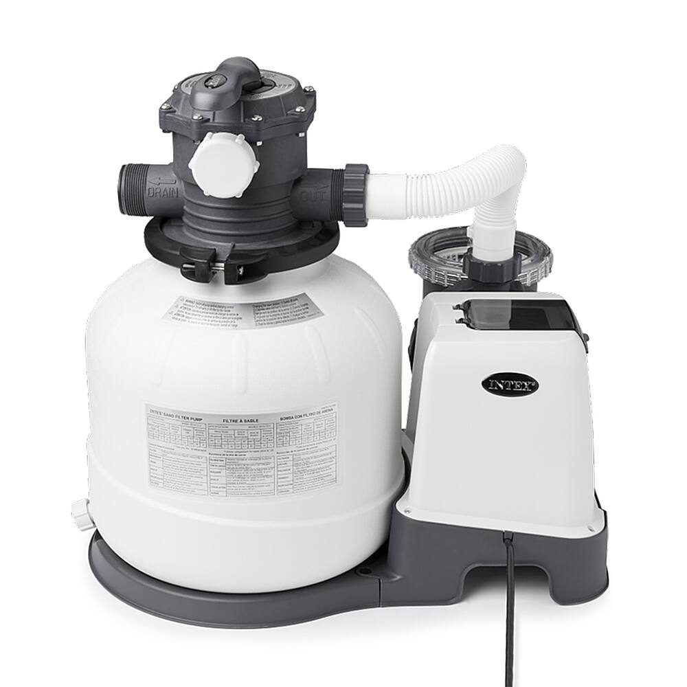 Alt View 17. Intex - 2800 GPH Above Ground Pool Sand Filter Pump with Automatic Timer.