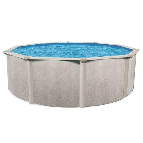 Aquarian - 21' x 52" Round Steel Frame Above Ground Pool