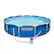 Alt View 11. Intex - Pool w/ Filter Pump & Pool Cleaning Kit - Blue.