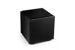 Definitive Technology - Descend DN8 8" Sub, 3XR Architecture, 500W Peak Class D Amplifier & (2) 8" Bass Radiators - Black - Front_Zoom