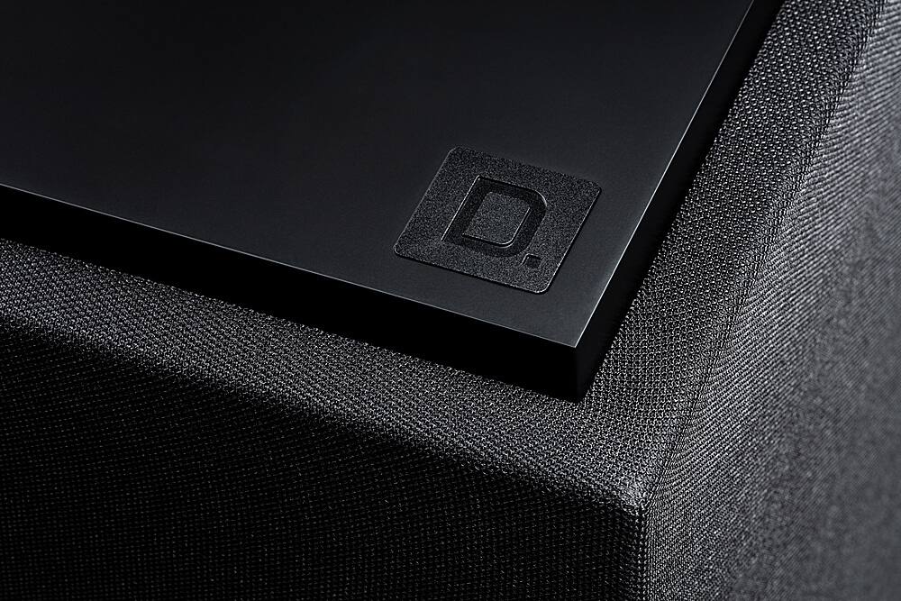 Left. Definitive Technology - Descend DN10 10" Sub, 3XR Architecture, 500W Peak Class D Amplifier, (2) 10" Bass Radiators - Black.