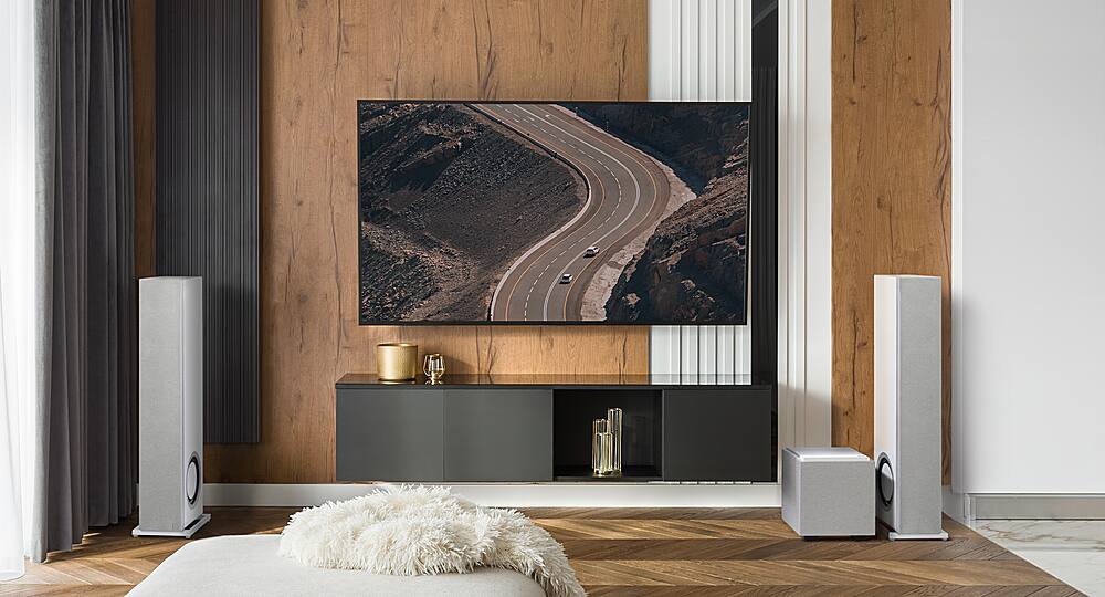 Alt View 13. Definitive Technology - Descend DN8 8" Sub, 3XR Architecture, 500W Peak Class D Amplifier & (2) 8" Bass Radiators - White.