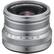 Front. Fujifilm - XF 16mm f/2.8 R WR Wide-Angle Prime Lens for Fujifilm X Mount Cameras - Silver.