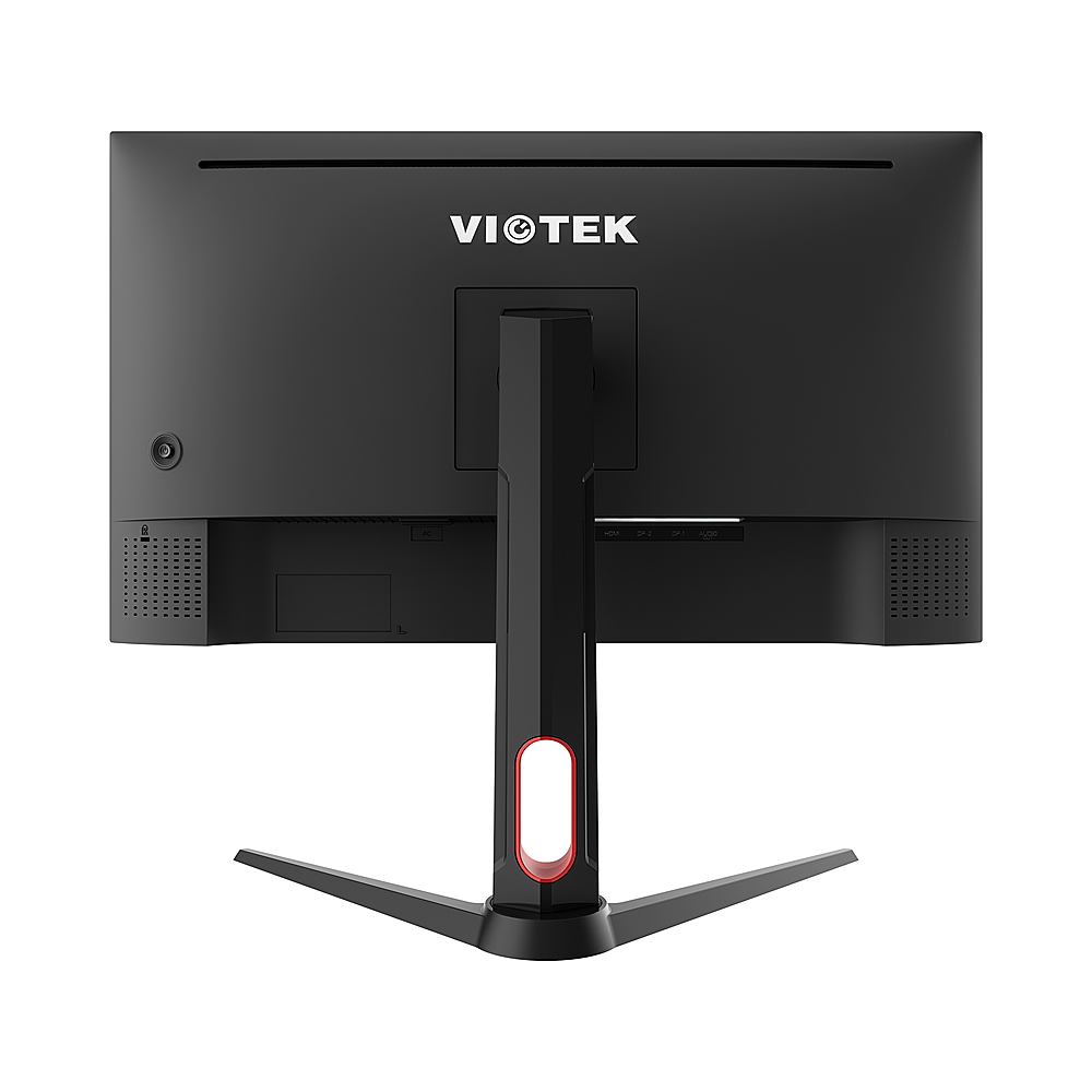 Back View: Viotek - GFI27DBXA 27 Inch 180Hz QHD 1440p 1ms Gaming Monitor (HDMI, DisplayPort) - Black