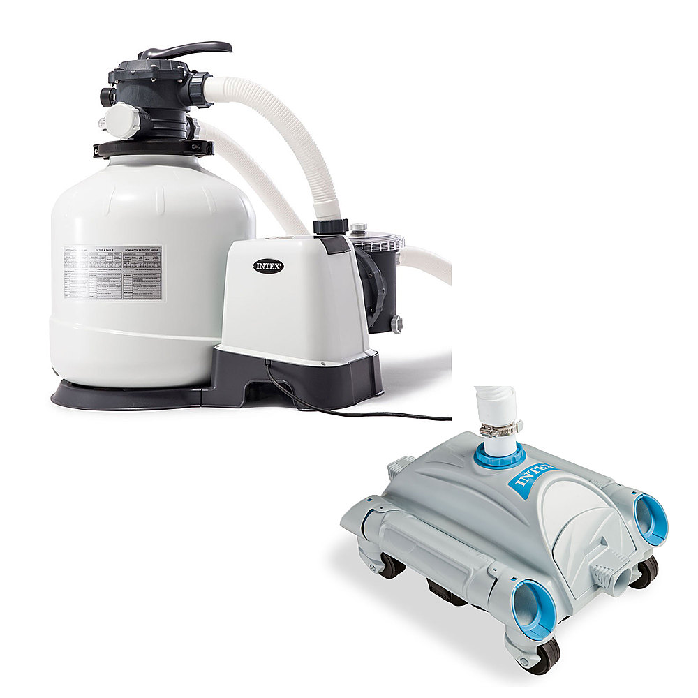 Above Ground Pool Gfci Sand Filter Pump, How To Vacuum Your Above Ground Intex Pool