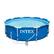 Alt View 11. Intex - Pool with Filter Pump and Pool Cleaning Kit - Blue.