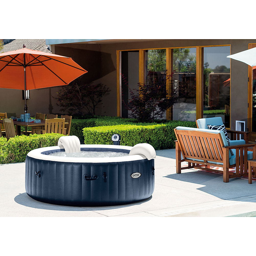 Customer Reviews: Intex 6 Person Portable Hot Tub, 6 S1 Filters with ...