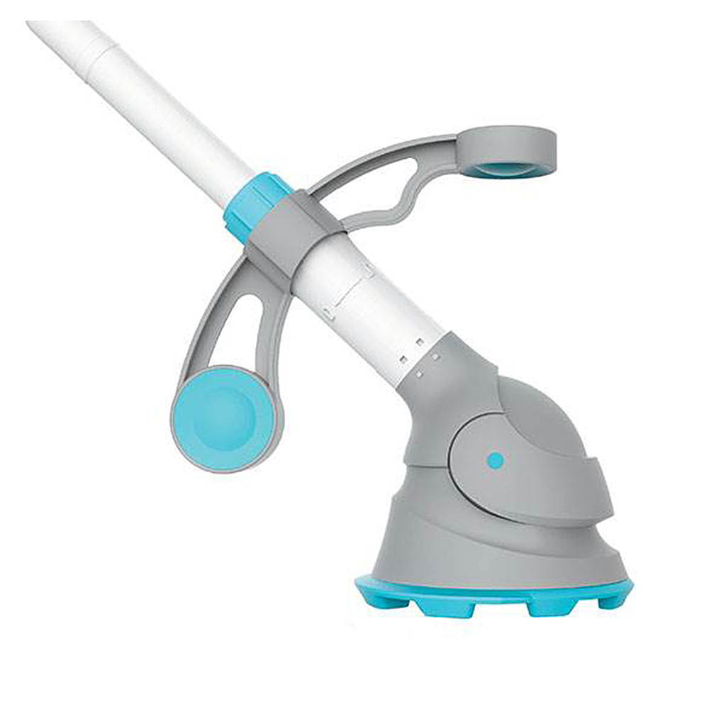 Back View: Shark - Cordless Pet Plus Stick Vacuum with Anti-Allergen Complete Seal & PowerFins, Self-Cleaning Brushroll - Blue