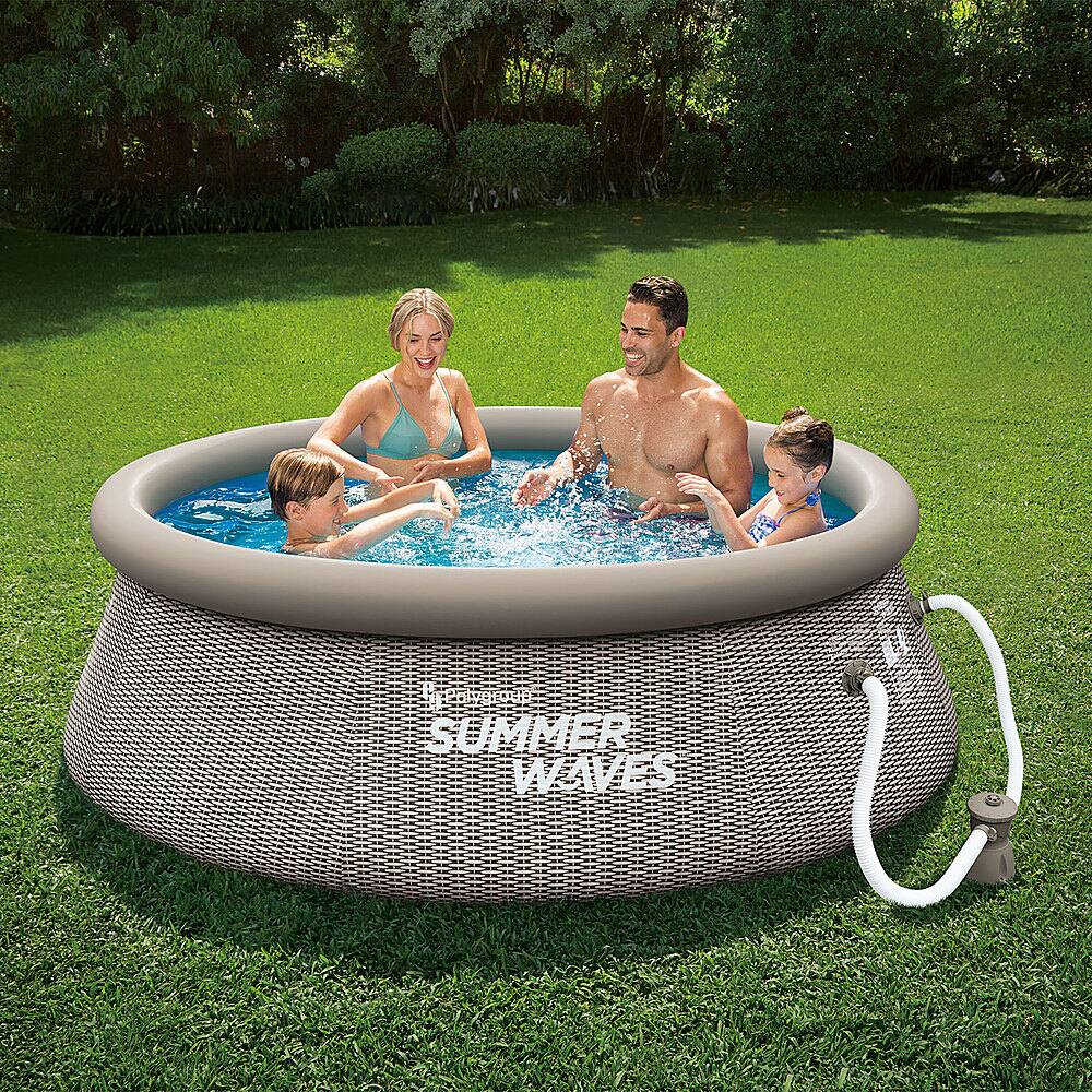 summer waves 8ft quick set ring pool